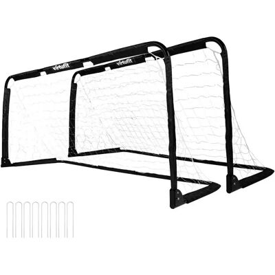 Zusammenklappbares Tor VirtuFit (x2) - Noir - unisex - Size: 150x60 cm Zusammenklappbares Tor VirtuFit (x2) - Noir - unisex - Size: 150x60 cm
