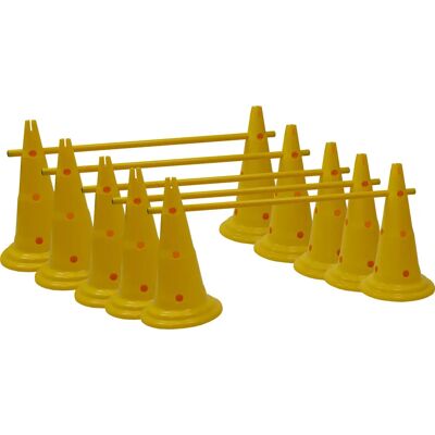 Kit c 'kit multisauts Höhe 50 cm' (Mehrsprung-Set) Sporti - Jaune - unisex - Size: TU Kit c 'kit multisauts Höhe 50 cm' (Mehrsprung-Set) Sporti - Jaune - unisex - Size: TU