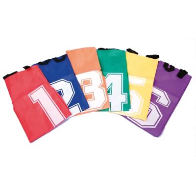 Nummerierte Säcke für das Sackrennen für Kinder Sporti (x6) - Multicolore - unisex - Size: TU Nummerierte Säcke für das Sackrennen für Kinder Sporti (x6) - Multicolore - unisex - Size: TU