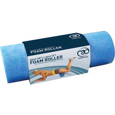 Fitness Mad Blauer Massage-Rolle - 18/36 Zoll - Massage-Rolle Fitness Mad Blauer Massage-Rolle - 18/36 Zoll - Massage-Rolle