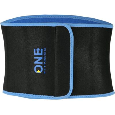 Bauchgurt One Fitness BR160 - Schwarz - unisex - Size: 100x19 cm Bauchgurt One Fitness BR160 - Schwarz - unisex - Size: 100x19 cm