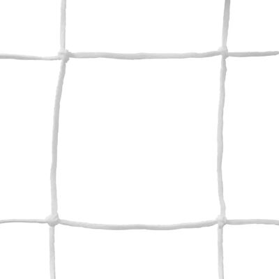 Sporti France Fußballnetz - 11er - Weiß - Paar Sporti France Fußballnetz - 11er - Weiß - Paar