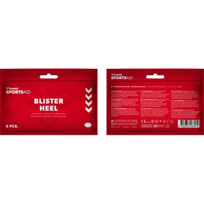 HUMMEL Blister Heel 6 Stück Weiße - Blister heel patches HUMMEL Blister Heel 6 Stück Weiße - Blister heel patches