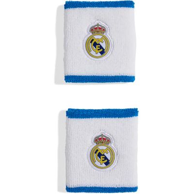 Adidas Handgelenkband Real Madrid 2025/26 - Blanc - unisex - Size: TU Adidas Handgelenkband Real Madrid 2025/26 - Blanc - unisex - Size: TU