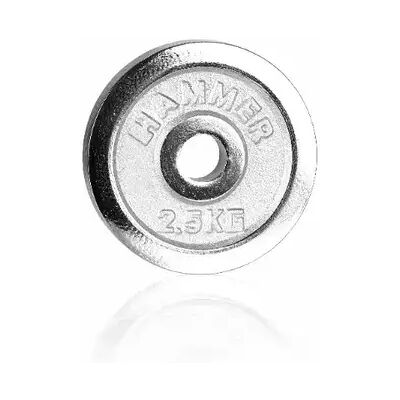 Muskelaufbau-Scheibe Hammer 30 mm 2,5 kg - Argenté - unisex - Size: 2,5 kg Muskelaufbau-Scheibe Hammer 30 mm 2,5 kg - Argenté - unisex - Size: 2,5 kg