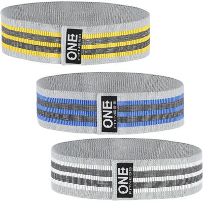 ONE Fitness Widerstandsbänder Set - Hüftbänder 3-in-1 ONE Fitness Widerstandsbänder Set - Hüftbänder 3-in-1