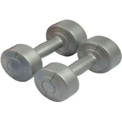 Sporti France Grau Vinylhantel - Fitnessgerät Sporti France Grau Vinylhantel - Fitnessgerät
