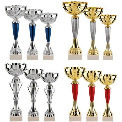 Sporti France Tassen-Set - 12 Tassen, 4 Größen Sporti France Tassen-Set - 12 Tassen, 4 Größen