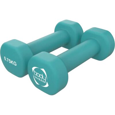 Neopren-Hanteln Body Revolution 0,75kg (x2) - Vert - unisex - Size: 0,75 kg Neopren-Hanteln Body Revolution 0,75kg (x2) - Vert - unisex - Size: 0,75 kg