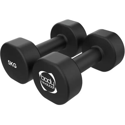 Neopren-Hanteln Body Revolution 5kg (x2) - Noir - unisex - Size: 5 kg Neopren-Hanteln Body Revolution 5kg (x2) - Noir - unisex - Size: 5 kg