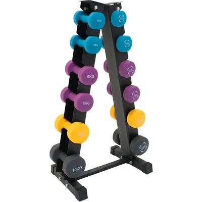 Hanteln aus Neopren mit Halterung Body Revolution - Noir - unisex - Size: TU Hanteln aus Neopren mit Halterung Body Revolution - Noir - unisex - Size: TU