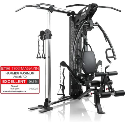 Krafttrainingsgerät Hammer Maximum Autark 7.0 - Noir - unisex - Size: 200x170x217 cm / 200x210x230 cm Krafttrainingsgerät Hammer Maximum Autark 7.0 - Noir - unisex - Size: 200x170x217 cm / 200x210x230 cm