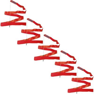Rhythmische Gymnastikband Legea (x5) - Rouge - unisex - Size: TU Rhythmische Gymnastikband Legea (x5) - Rouge - unisex - Size: TU