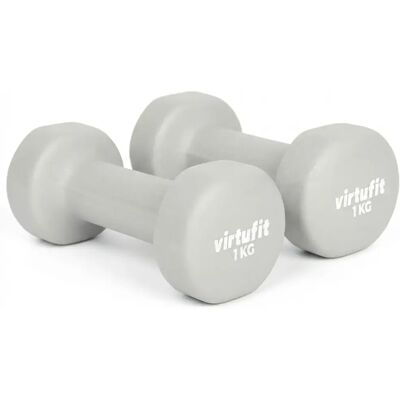 Vinylhantel VirtuFit Pro (x2) - Gris - unisex - Size: 2 kg Vinylhantel VirtuFit Pro (x2) - Gris - unisex - Size: 2 kg