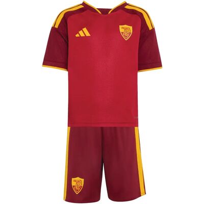 Adidas Mini-Set Zuhause Kind AS Roma 2026/27 - Rouge - unisex - Size: 4/5 Jahre Adidas Mini-Set Zuhause Kind AS Roma 2026/27 - Rouge - unisex - Size: 4/5 Jahre