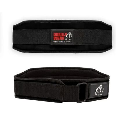 Hebegürtel Frau Gorilla Wear 4" Schwarz L Hebegürtel Frau Gorilla Wear 4" Schwarz L