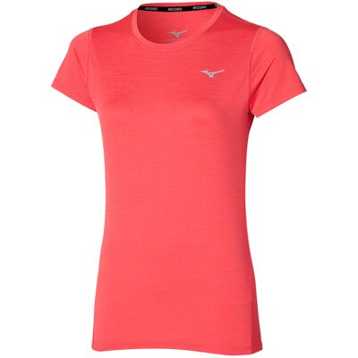 Mizuno Impulse Core Damen Pink T-Shirt - Training & Sport Mizuno Impulse Core Damen Pink T-Shirt - Training & Sport