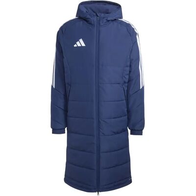 Lange Daunenjacke adidas Tiro 26 Bleu M Lange Daunenjacke adidas Tiro 26 Bleu M