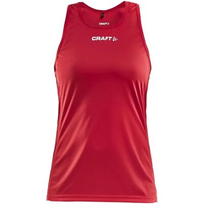 Craft RUSH Singlet Damen - Rot - XL - Sports Tanktop Craft RUSH Singlet Damen - Rot - XL - Sports Tanktop