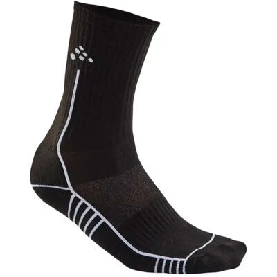 CRAFT Progress Mid Sock - Unisex schwarze Sportsocken CRAFT Progress Mid Sock - Unisex schwarze Sportsocken
