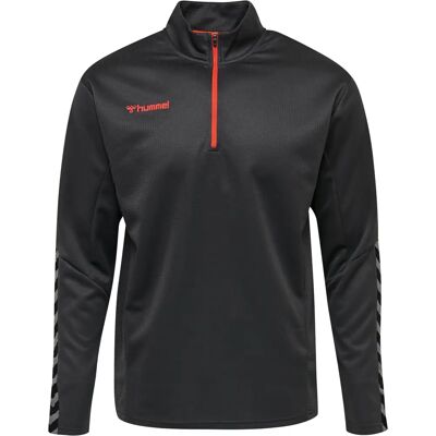 Pullover Hummel demi-zip hmlAUTHENTIC Gris M Pullover Hummel demi-zip hmlAUTHENTIC Gris M