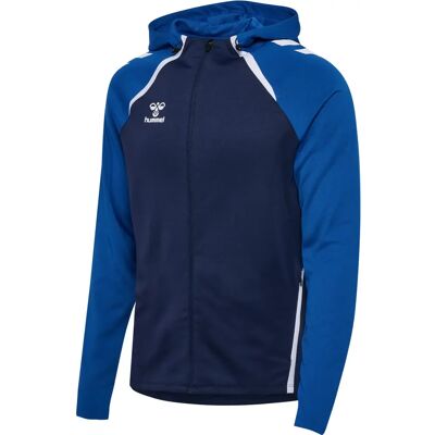 Sweatjacke mit Kapuze Hummel Lead 2.0 Bleu M Sweatjacke mit Kapuze Hummel Lead 2.0 Bleu M