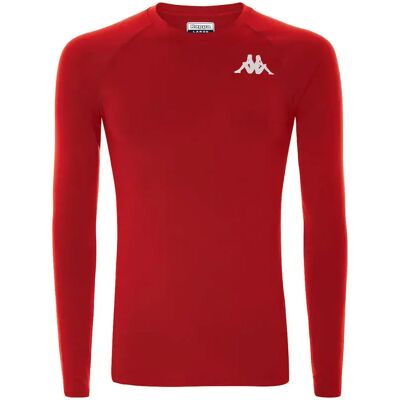 Langarm-Unterhemd Kappa Vurbat Rouge 4XL Langarm-Unterhemd Kappa Vurbat Rouge 4XL