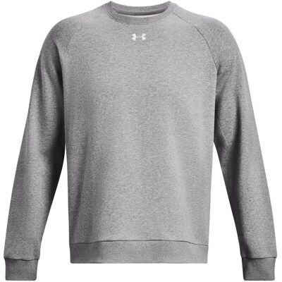 Pullover Under Armour Rival Fleece Crew Gris 3XL Pullover Under Armour Rival Fleece Crew Gris 3XL