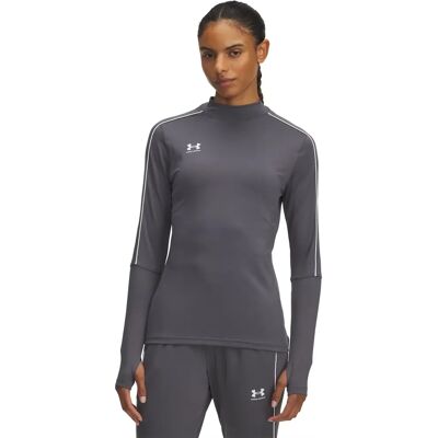 Damen-Langarm-Trikot Under Armour Challenger Gris S Damen-Langarm-Trikot Under Armour Challenger Gris S