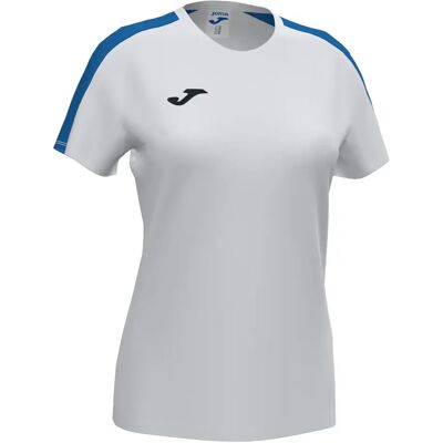 JOMA Weißes Fußball-T-Shirt - Rundhals, Kontrastpaneele, J-Logo JOMA Weißes Fußball-T-Shirt - Rundhals, Kontrastpaneele, J-Logo