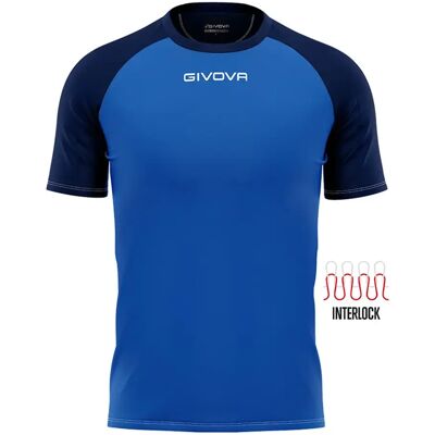 Kindertrikot Givova Capo Bleu 3XS Kindertrikot Givova Capo Bleu 3XS