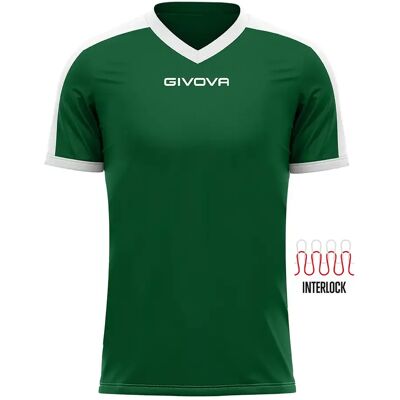 Kindertrikot Givova Revolution Vert 3XS Kindertrikot Givova Revolution Vert 3XS