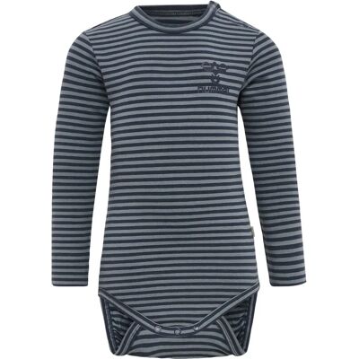 Langarmbody für Babys Hummel Mulle Blau 0/1 Monat Langarmbody für Babys Hummel Mulle Blau 0/1 Monat