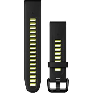 Silikon-Uhrenarmband Garmin QuickFit® Noir 20 mm Silikon-Uhrenarmband Garmin QuickFit® Noir 20 mm