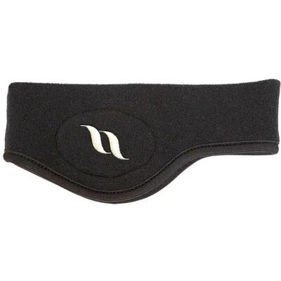 Stirnband aus Fleece Back on Track Noir S Stirnband aus Fleece Back on Track Noir S