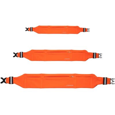 360° Neon-Gürtel 3 wasserdichte Taschen Fitletic Orange L 360° Neon-Gürtel 3 wasserdichte Taschen Fitletic Orange L
