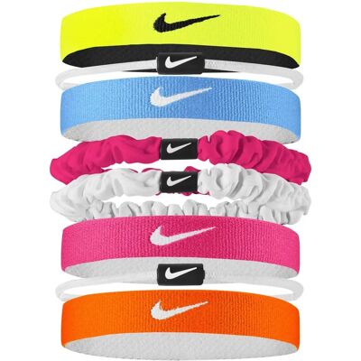 Haargummi für Damenen Nike Flex Classic (x8) Blanc TU Haargummi für Damenen Nike Flex Classic (x8) Blanc TU