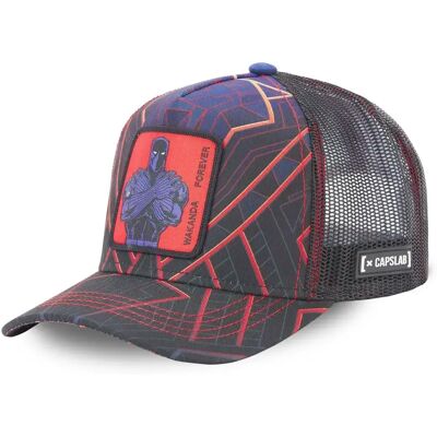 Basecap Capslab Marvel Black Panther Noir TU Basecap Capslab Marvel Black Panther Noir TU