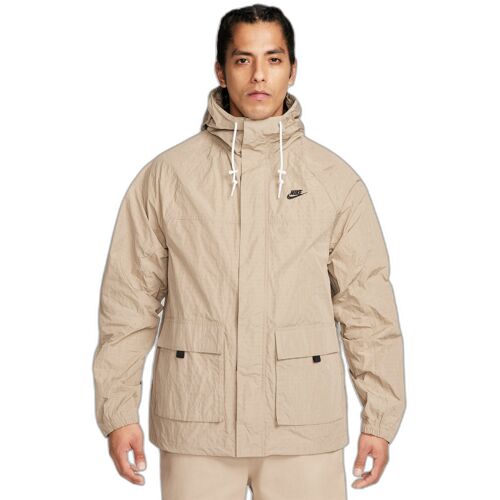 Nike Wasserdichte Jacke mit Kapuze Nike Club Marron S