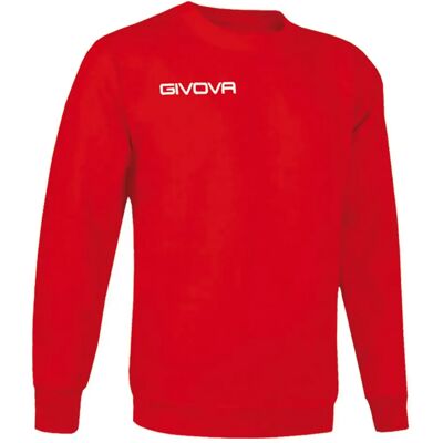 Sweatshirt Fleece Givova One Rouge M Sweatshirt Fleece Givova One Rouge M