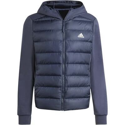 Daunenjacke mit Kapuze adidas Essentials Hybrid Bleu XS Daunenjacke mit Kapuze adidas Essentials Hybrid Bleu XS