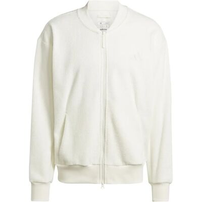Pullover adidas Elevated All Szn Terry Loop Blanc M Pullover adidas Elevated All Szn Terry Loop Blanc M