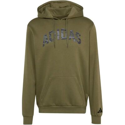 Hoodie adidas Linear Camo Graphic Vert M Hoodie adidas Linear Camo Graphic Vert M