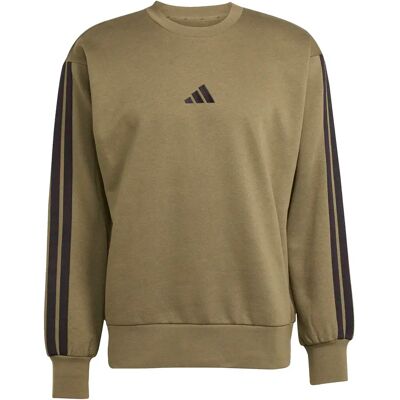 Pullover adidas Essentials Three Stripes Vert 2XL Pullover adidas Essentials Three Stripes Vert 2XL