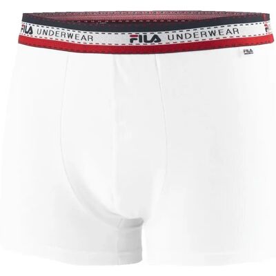 Boxer aus Baumwolle Fila FU5059 Blanc S Boxer aus Baumwolle Fila FU5059 Blanc S
