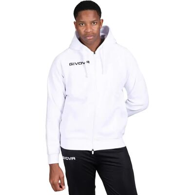Kapuzenjacke Givova King Blanc 2XS Kapuzenjacke Givova King Blanc 2XS