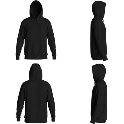 Hoodie Kappa Jalvo Noir M Hoodie Kappa Jalvo Noir M