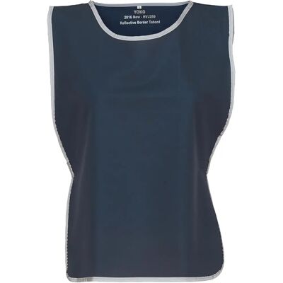 Weste mit reflektierendem Rand Yoko Bleu L/XL Weste mit reflektierendem Rand Yoko Bleu L/XL