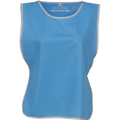Weste mit reflektierendem Rand Yoko Bleu L/XL Weste mit reflektierendem Rand Yoko Bleu L/XL