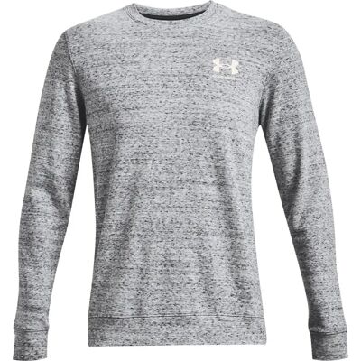 Sweatshirt mit Rundhalsausschnitt Under Armour Rival Terry LC Blanc L Sweatshirt mit Rundhalsausschnitt Under Armour Rival Terry LC Blanc L